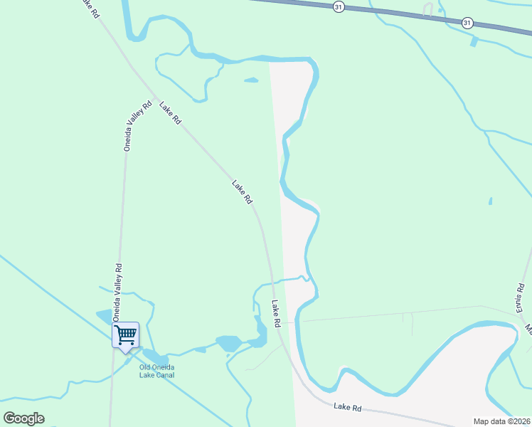 map of restaurants, bars, coffee shops, grocery stores, and more near 8750 Lake Road in Canastota