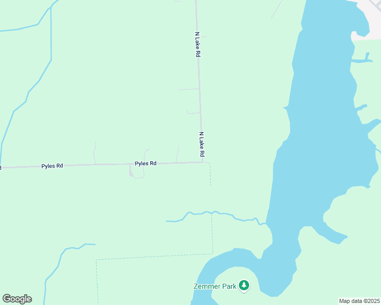 map of restaurants, bars, coffee shops, grocery stores, and more near 5026 Pyles Road in Columbiaville