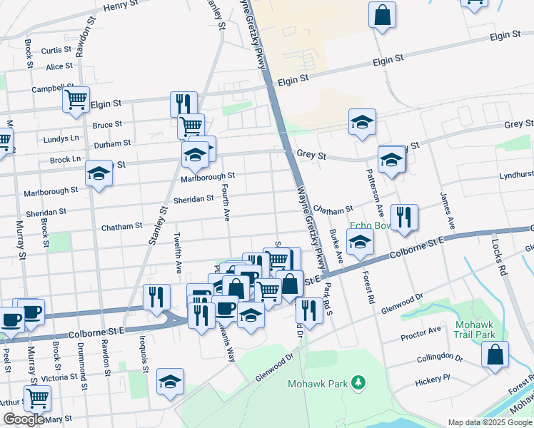 Brantford Map