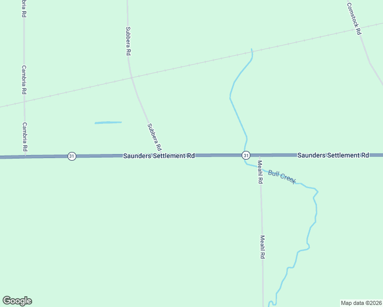 map of restaurants, bars, coffee shops, grocery stores, and more near 4419 Saunders Settlement Road in Lockport
