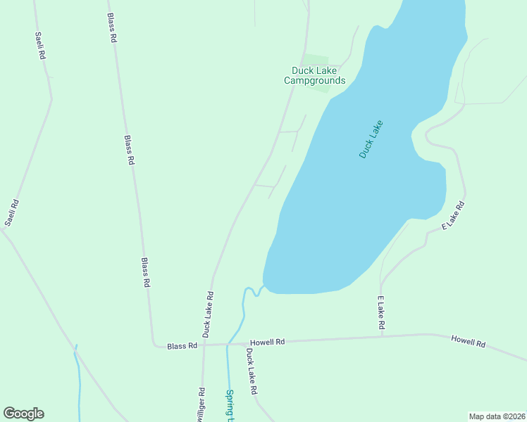 map of restaurants, bars, coffee shops, grocery stores, and more near 18 Su's Lane in Red Creek