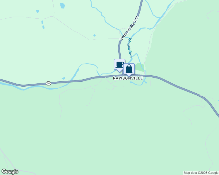 map of restaurants, bars, coffee shops, grocery stores, and more near 157 Upper Bear Lane in Jamaica