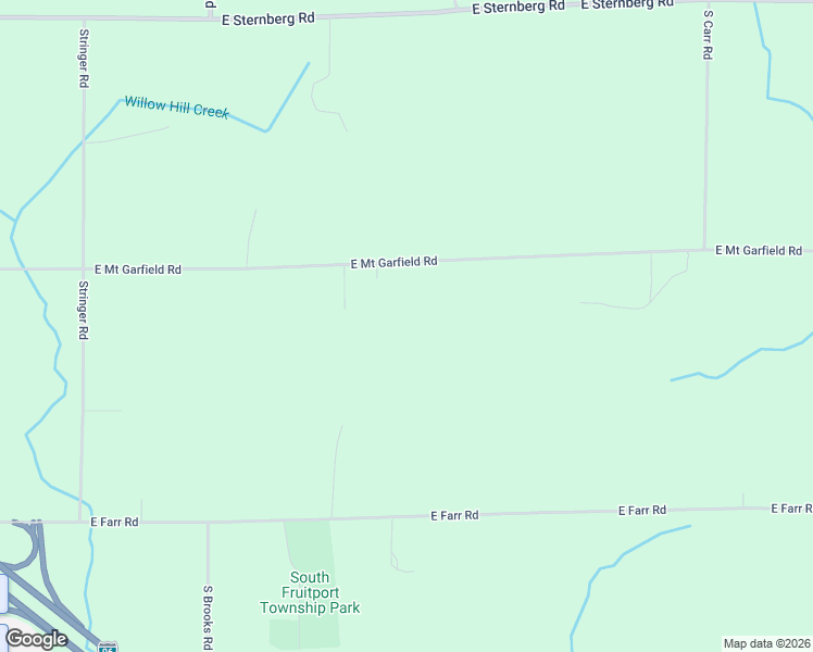 map of restaurants, bars, coffee shops, grocery stores, and more near 4301 East Mount Garfield Road in Fruitport Charter Township