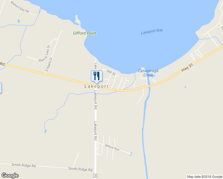 map of restaurants, bars, coffee shops, grocery stores, and more near 1940 Lake Road in Chittenango