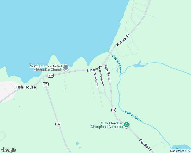 map of restaurants, bars, coffee shops, grocery stores, and more near 148 Seneca Avenue in Broadalbin