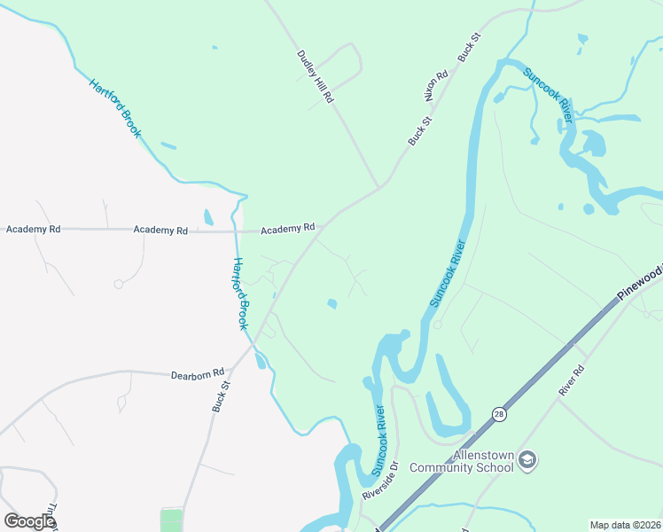 map of restaurants, bars, coffee shops, grocery stores, and more near 13 Pheasant Run in Pembroke