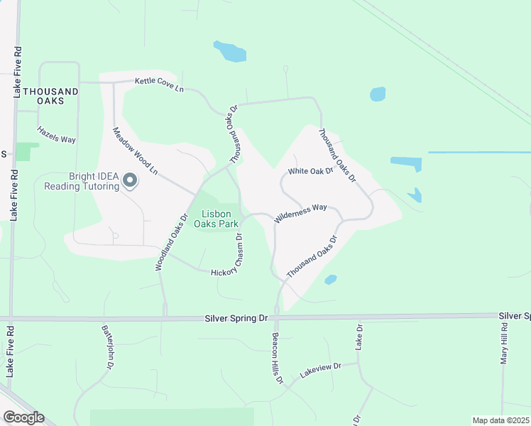 map of restaurants, bars, coffee shops, grocery stores, and more near 730 Hickory Chasm Drive in Sussex