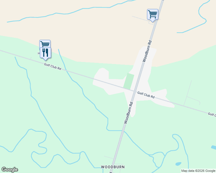 map of restaurants, bars, coffee shops, grocery stores, and more near 1103 Golf Club Road in Hamilton