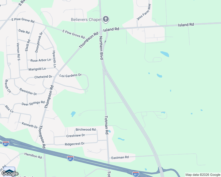 map of restaurants, bars, coffee shops, grocery stores, and more near 7805 Totman Road in Syracuse
