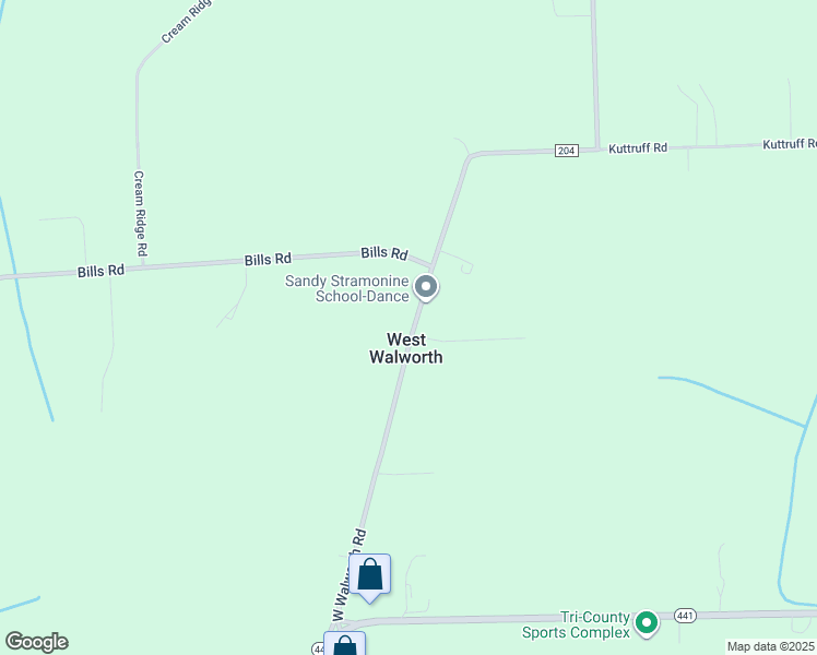 map of restaurants, bars, coffee shops, grocery stores, and more near 3971 West Walworth Road in Macedon