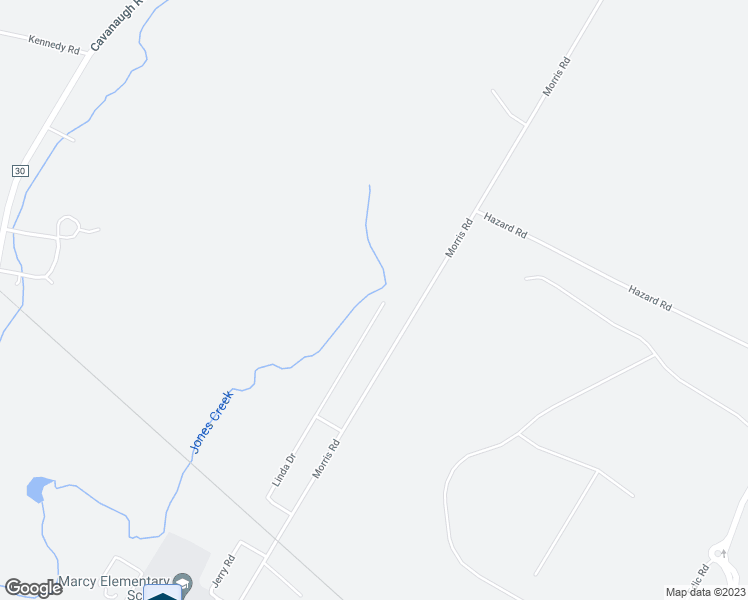 map of restaurants, bars, coffee shops, grocery stores, and more near 5839 Linda Drive in Marcy
