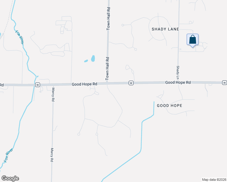 map of restaurants, bars, coffee shops, grocery stores, and more near 17809 West Good Hope Road in Menomonee Falls