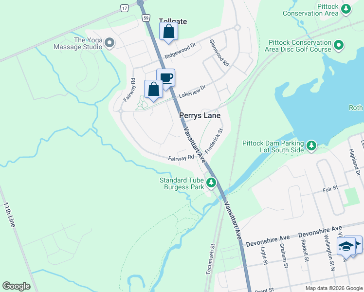 map of restaurants, bars, coffee shops, grocery stores, and more near 606 Fox Hollow Court in Woodstock