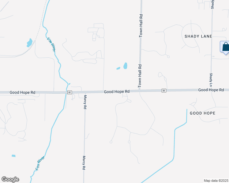 map of restaurants, bars, coffee shops, grocery stores, and more near N72W18334 Good Hope Road in Menomonee Falls
