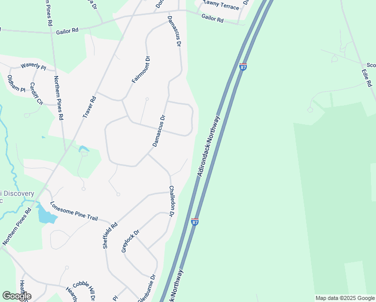 map of restaurants, bars, coffee shops, grocery stores, and more near 30 Whirlaway Boulevard in Gansevoort