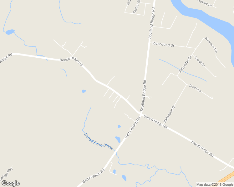 map of restaurants, bars, coffee shops, grocery stores, and more near 121 Beech Ridge Road in York