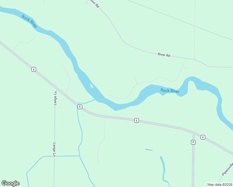 map of restaurants, bars, coffee shops, grocery stores, and more near W2730 Rock River Paradise in Watertown