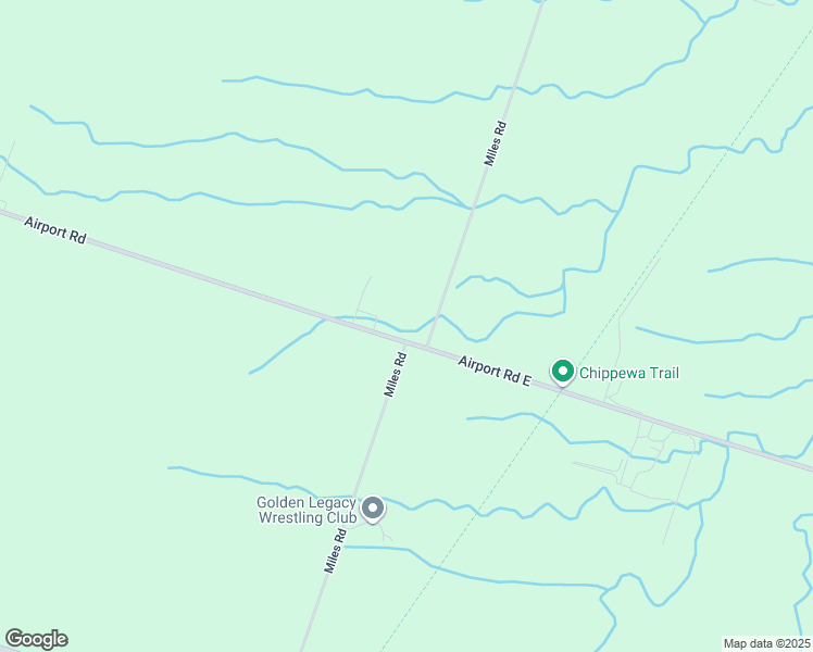map of restaurants, bars, coffee shops, grocery stores, and more near 7030 Airport Road East in Hamilton