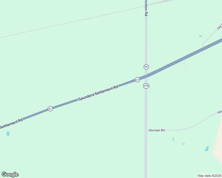 map of restaurants, bars, coffee shops, grocery stores, and more near 5128 Saunders Settlement Road in Lockport