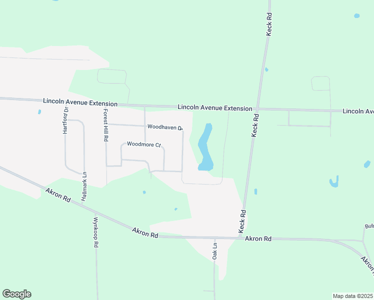 map of restaurants, bars, coffee shops, grocery stores, and more near 7249 Woodhaven Drive in Lockport