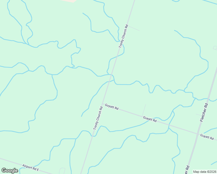 map of restaurants, bars, coffee shops, grocery stores, and more near 1607 Trinity Church Road in Hamilton