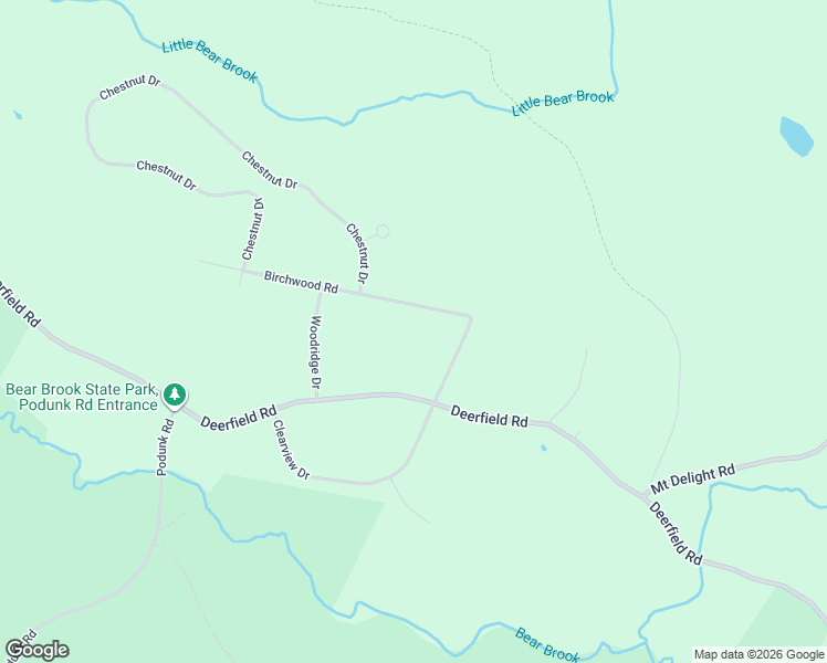 map of restaurants, bars, coffee shops, grocery stores, and more near 49 Birchwood Road in Allenstown