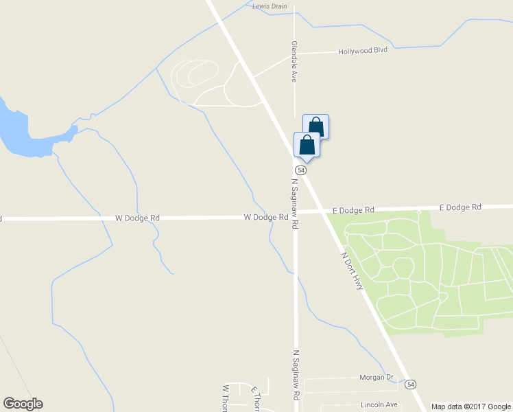 map of restaurants, bars, coffee shops, grocery stores, and more near 10005 North Saginaw Road in Clio