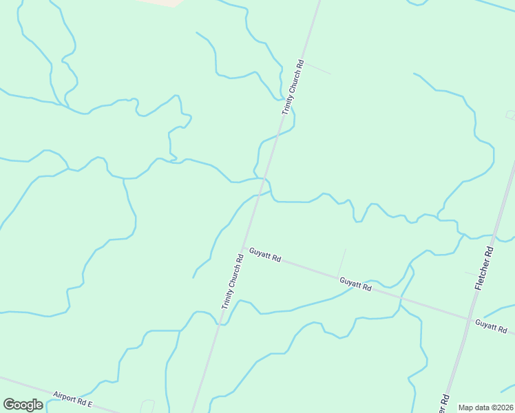 map of restaurants, bars, coffee shops, grocery stores, and more near 1607 Trinity Church Road in Hamilton