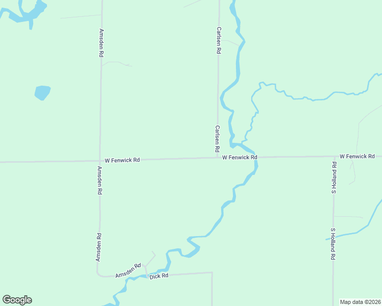 map of restaurants, bars, coffee shops, grocery stores, and more near 2052 West Fenwick Road in Fenwick