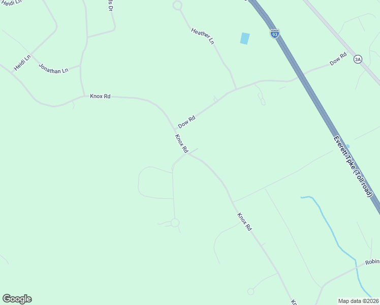 map of restaurants, bars, coffee shops, grocery stores, and more near 1 Meadow Lane in Bow
