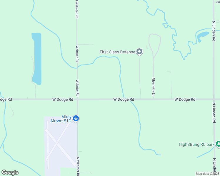 map of restaurants, bars, coffee shops, grocery stores, and more near 5458 West Dodge Road in Clio