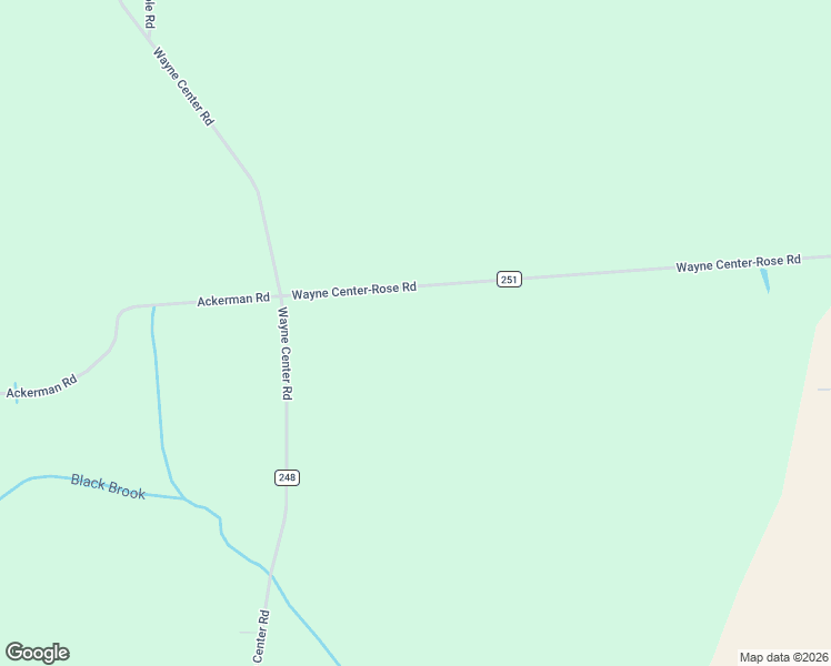 map of restaurants, bars, coffee shops, grocery stores, and more near 9030 Wayne Center-Rose Road in Lyons