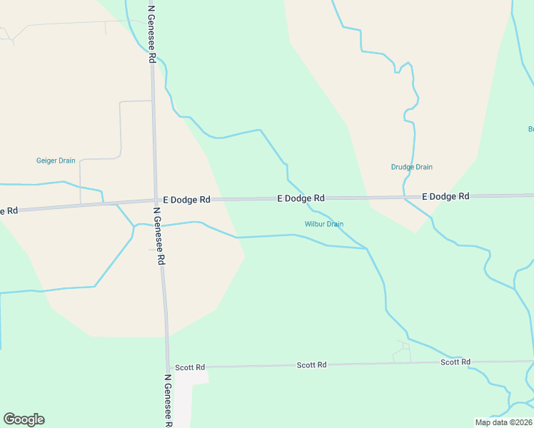 map of restaurants, bars, coffee shops, grocery stores, and more near 5188 East Dodge Road in Clio