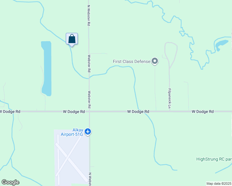 map of restaurants, bars, coffee shops, grocery stores, and more near 5458 W Dodge Rd in Clio
