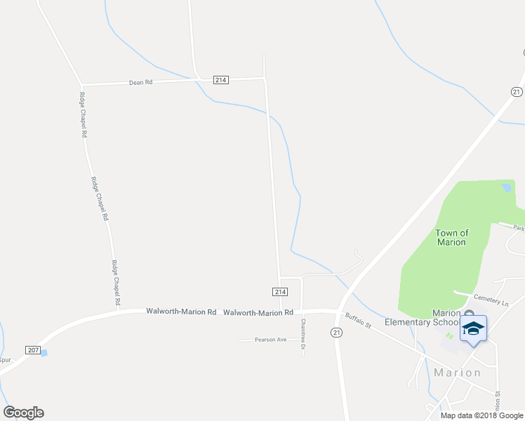 map of restaurants, bars, coffee shops, grocery stores, and more near 3975 Dean Road in Marion