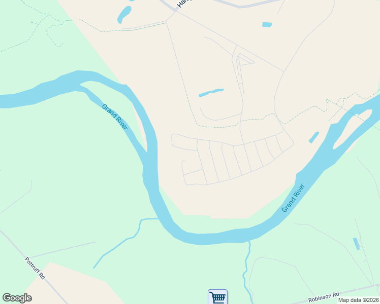 map of restaurants, bars, coffee shops, grocery stores, and more near 81 Mckernan Avenue in Brantford