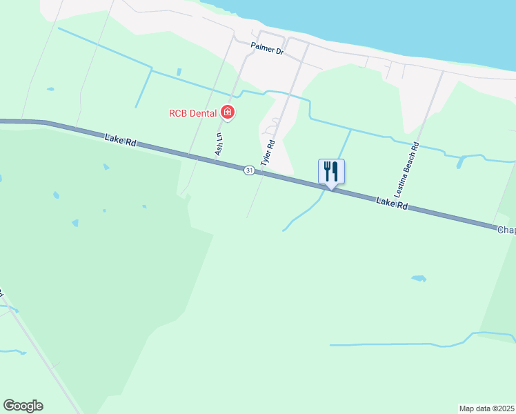 map of restaurants, bars, coffee shops, grocery stores, and more near 8866 Midlake Meadows Drive in Bridgeport