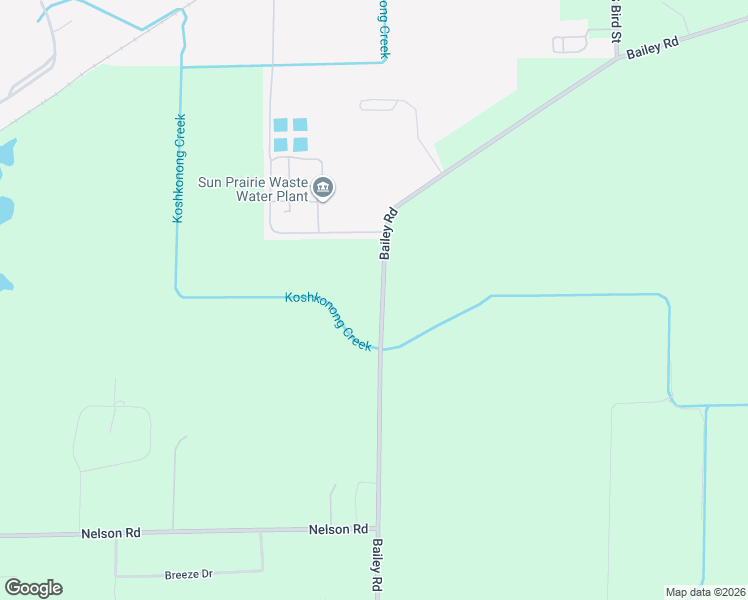 map of restaurants, bars, coffee shops, grocery stores, and more near 3080 Bailey Road in Sun Prairie