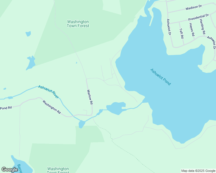 map of restaurants, bars, coffee shops, grocery stores, and more near 578 Marlow Road in Washington