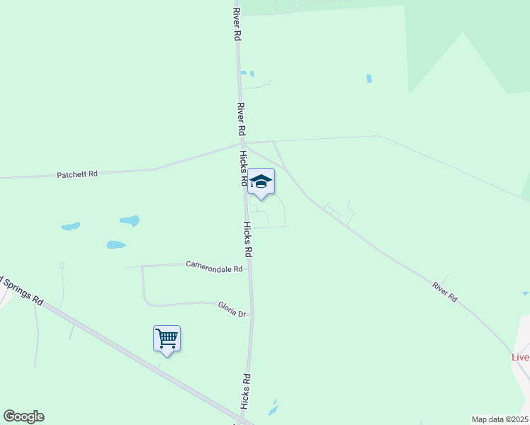 map of restaurants, bars, coffee shops, grocery stores, and more near 7864 Hicks Road in Baldwinsville