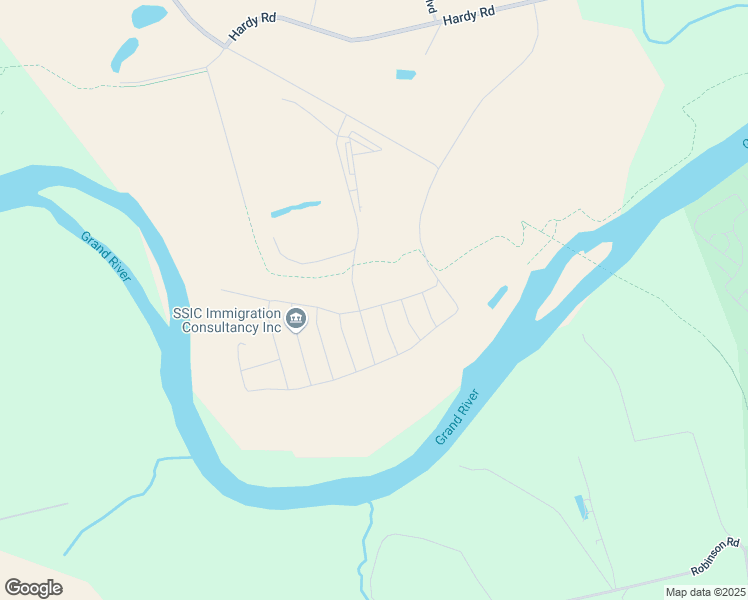 map of restaurants, bars, coffee shops, grocery stores, and more near in Brantford