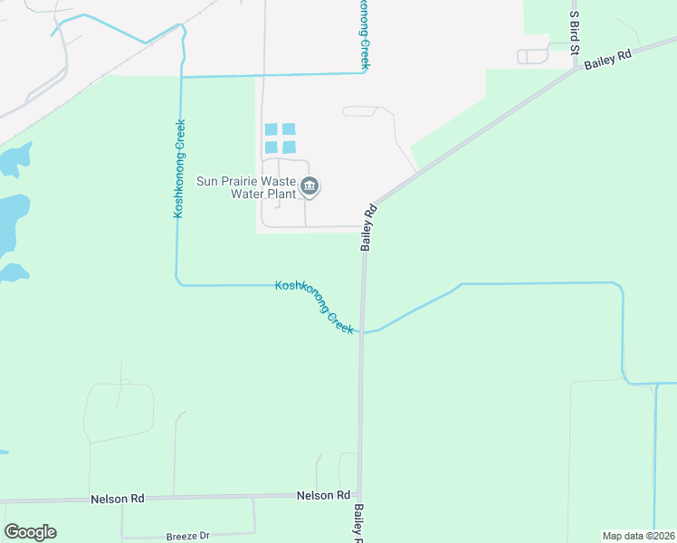 map of restaurants, bars, coffee shops, grocery stores, and more near 3080 Bailey Road in Sun Prairie