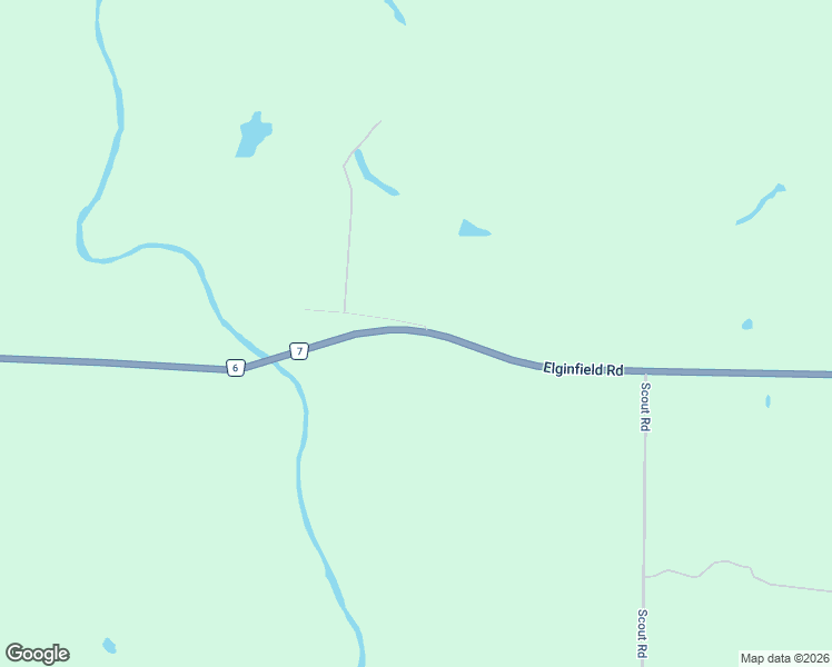 map of restaurants, bars, coffee shops, grocery stores, and more near 253 Elginfield Road in Thedford