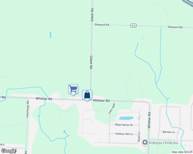 map of restaurants, bars, coffee shops, grocery stores, and more near 754 Gillett Road in Rochester