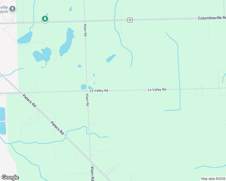 map of restaurants, bars, coffee shops, grocery stores, and more near 3895 Le Valley Road in Columbiaville