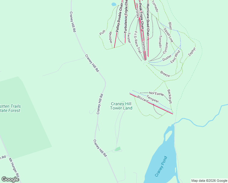 map of restaurants, bars, coffee shops, grocery stores, and more near 463 Craney Hill Road in Henniker