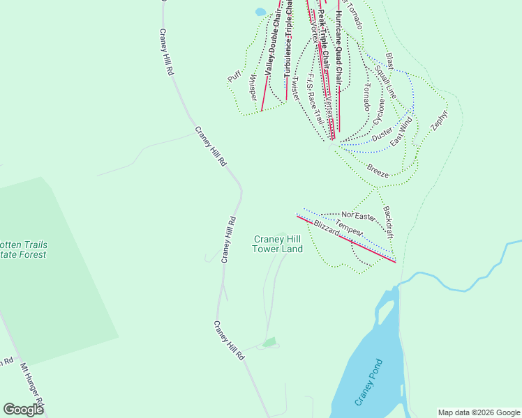 map of restaurants, bars, coffee shops, grocery stores, and more near 463 Craney Hill Road in Henniker