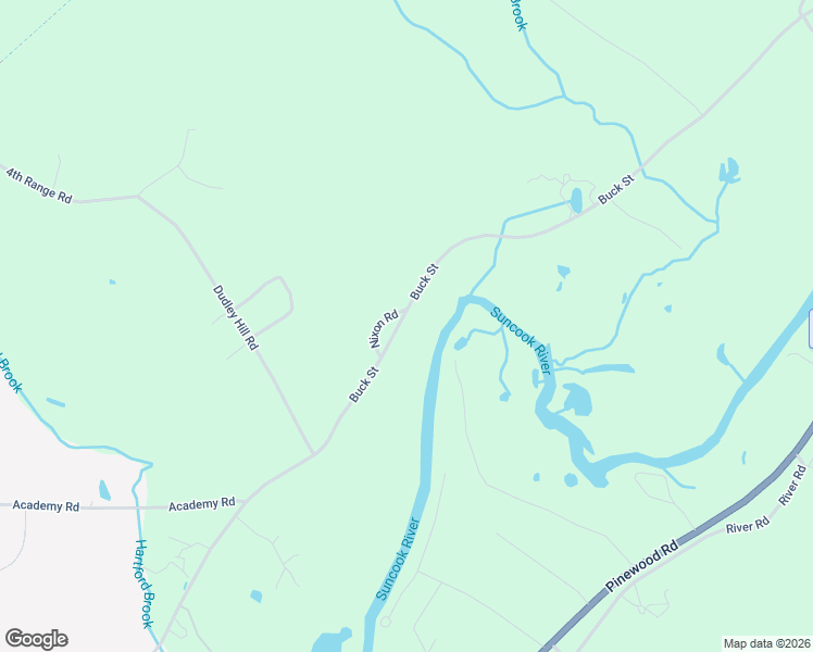map of restaurants, bars, coffee shops, grocery stores, and more near 447 Buck Street in Pembroke