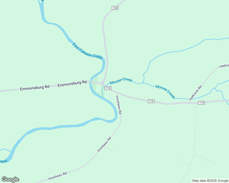 map of restaurants, bars, coffee shops, grocery stores, and more near 2093 County Road 119 in Stratford