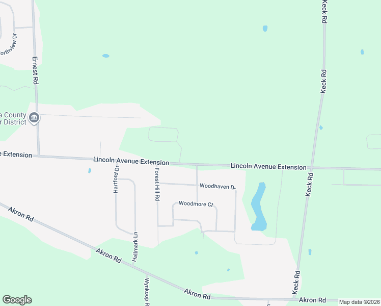 map of restaurants, bars, coffee shops, grocery stores, and more near 7207 Lincoln Avenue Extension in Lockport